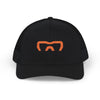 Luminyx Solo snapback trucker cap, front view