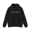 Luminyx Fugo hooded sweatshirt, front view
