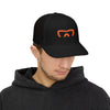 Luminyx Solo snapback trucker cap, back and snapback detail