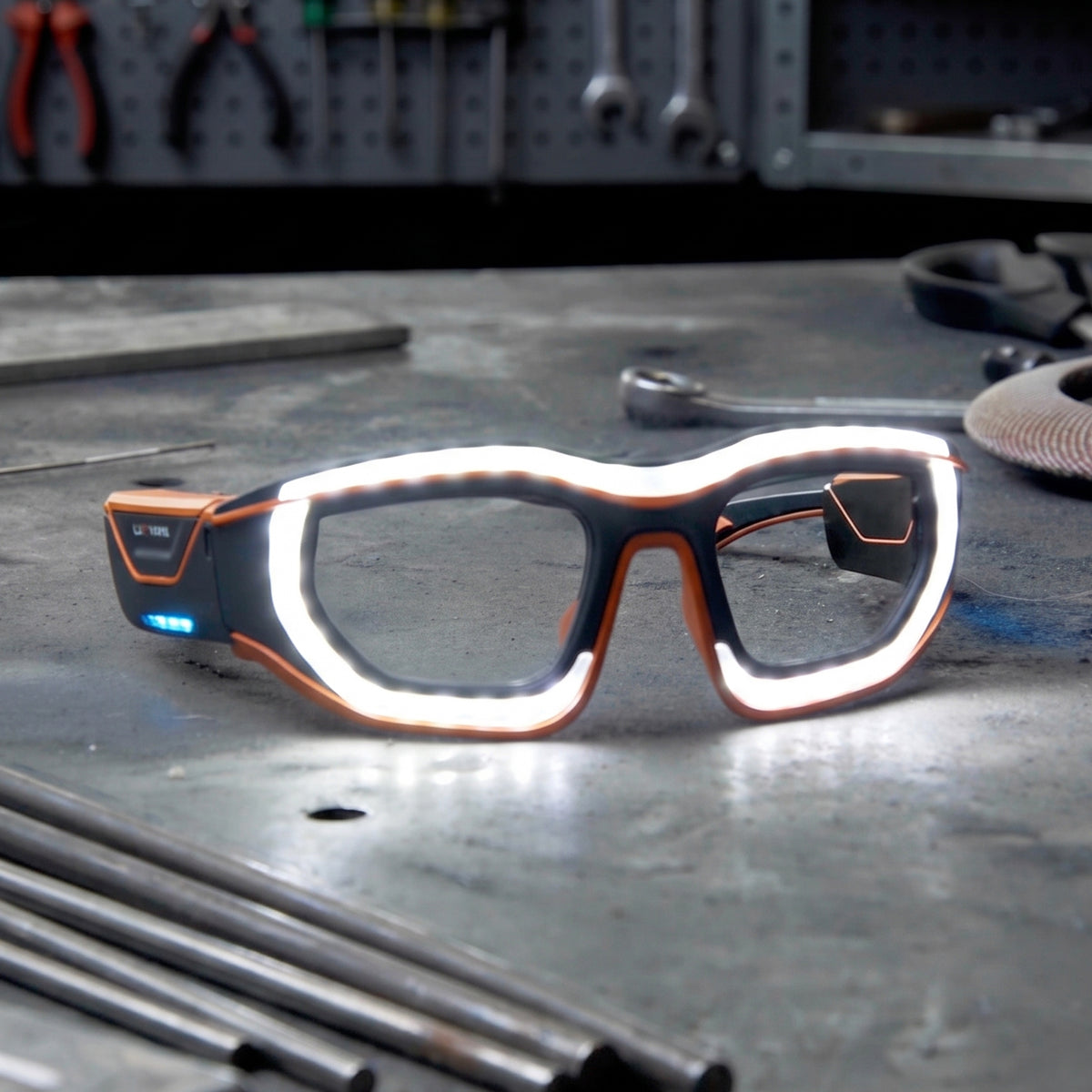 NFS-1 — LED Safety Glasses with Light (Pre-Order, Ships 2027)